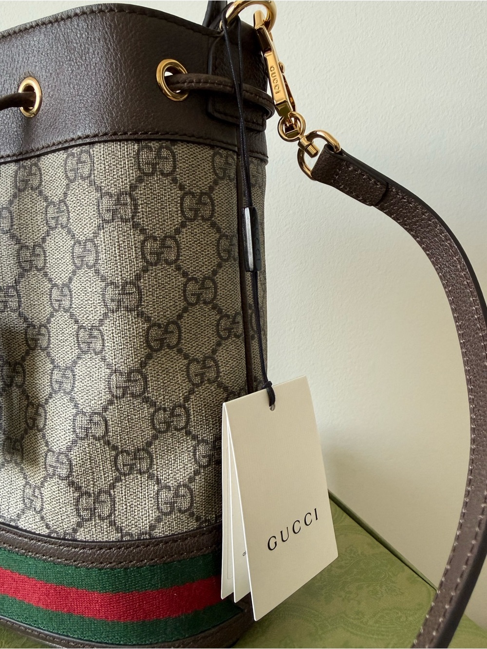 NEW Gucci Ophidia Bucket Bag - Picture 3 of 16